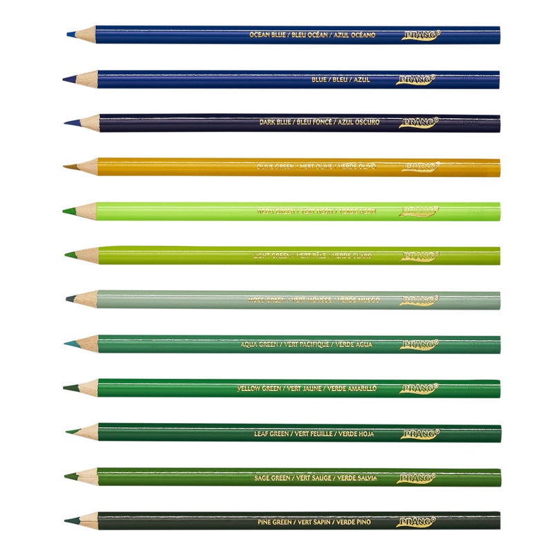 Prang Colored Pencil Sets, 3.3 Mm, 2b (#1), Assorted Lead/barrel Colors, 50/pack - Image 4